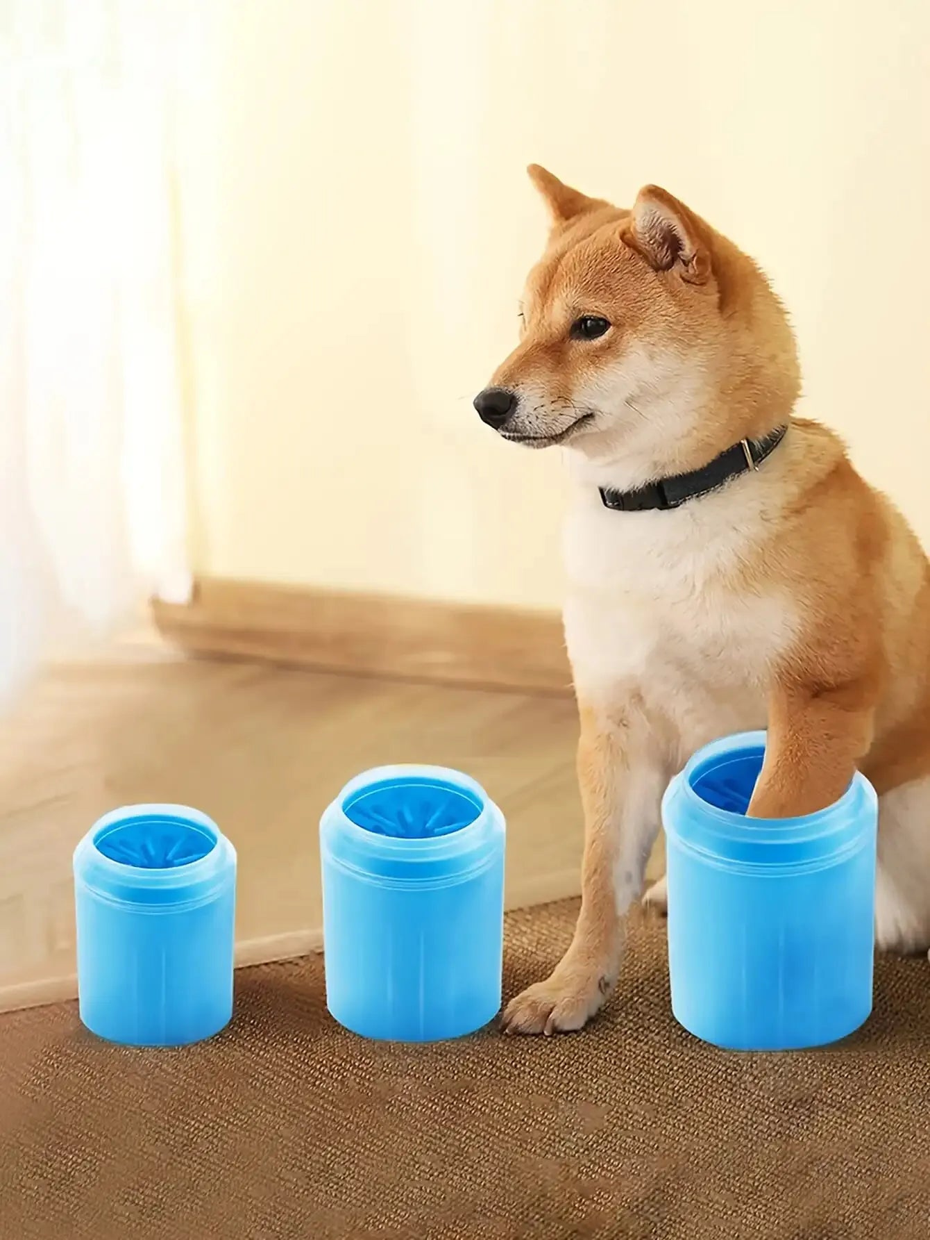 Lave-pattes portable